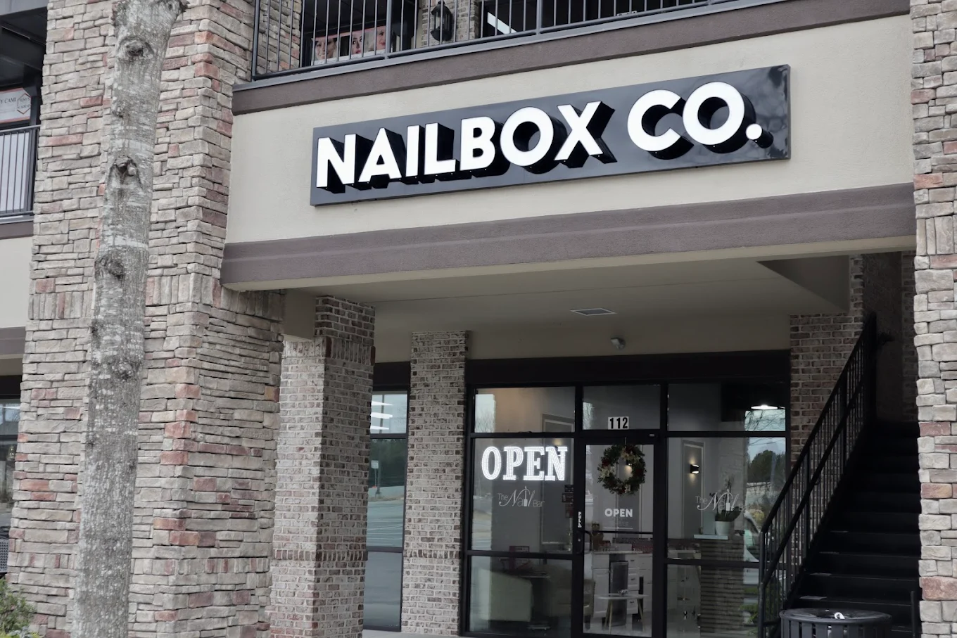 Nailbox Co. storefront on North Main Street, Alpharetta